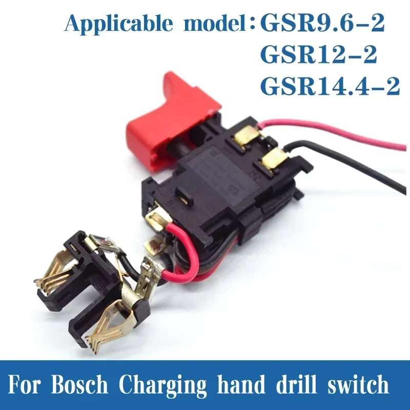 

For Bosch Charging Hand Drill Electric Screwdriver Switch GSR9.6-2 GSR12-2 GSR14.4-2 GSR18-2 Hand Drill Speed Control Switch