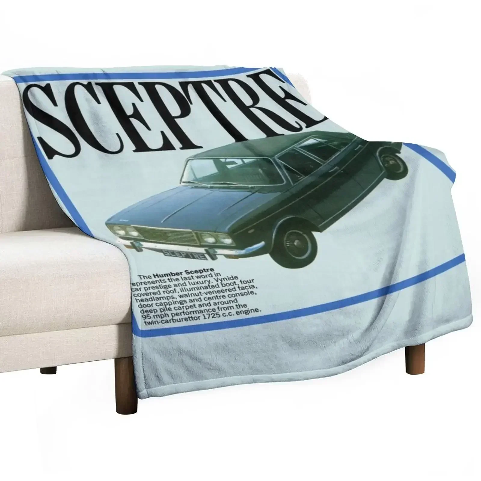 HUMBER SCEPTRE Throw Blanket Plaid Bed Fashionable blankets and throws Personalized Gift Hair Beach Blankets