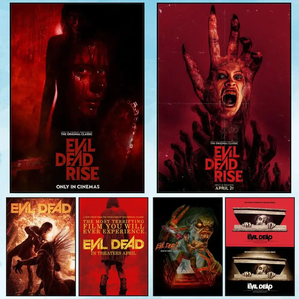 

Horror Movie The E-Evil Dead Poster HD WallArt Poster for Home Bar Cafe Decor DIY Vintage Print for Office Home