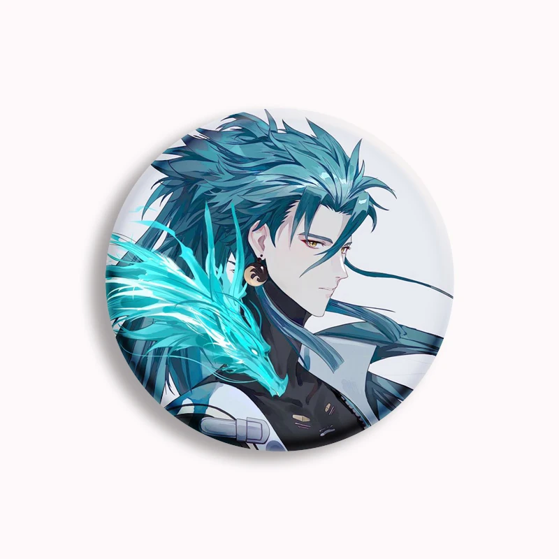 Wuthering Waves Game Soft Button Pin Jiyan Cartoon Cosplay Anime spilla Badge Bag accessori Decor Gamer Collect Friends Gift