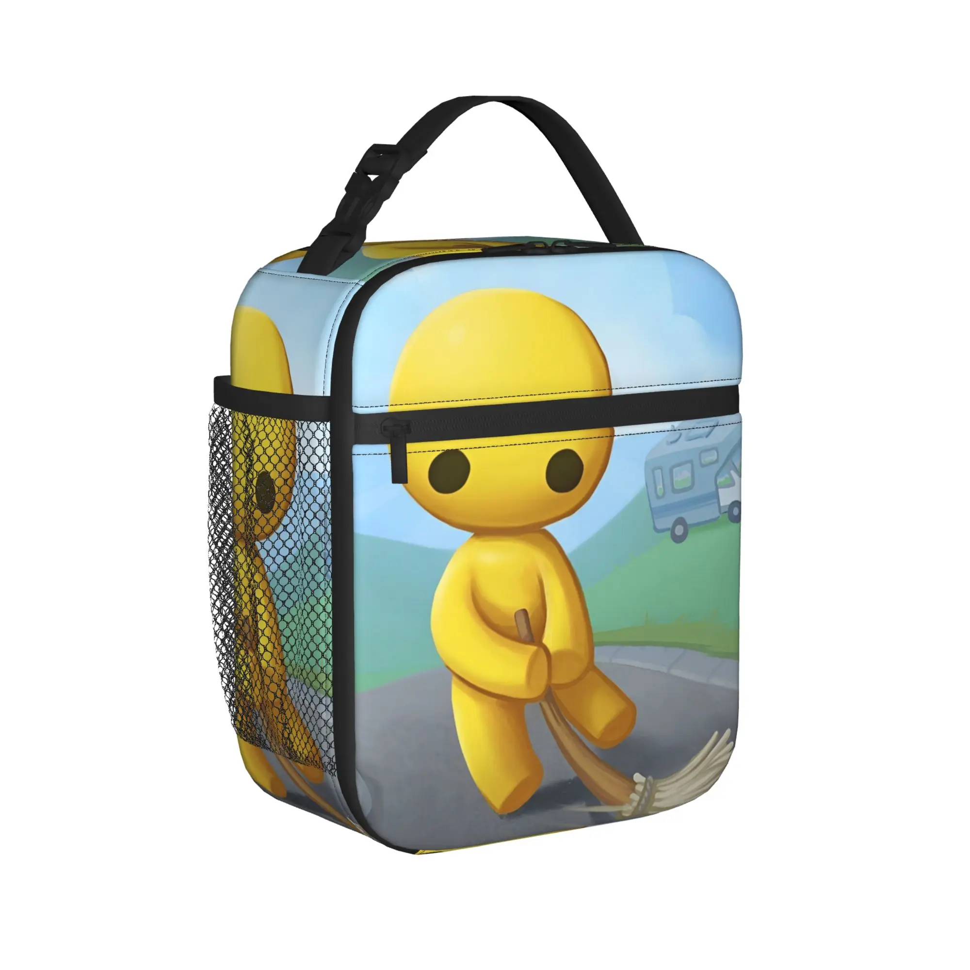Insulated Lunch Boxes Wobbly Life Online Game Accessories  Lunch Food Box Ins Style Cooler Thermal Bento Box For Travel