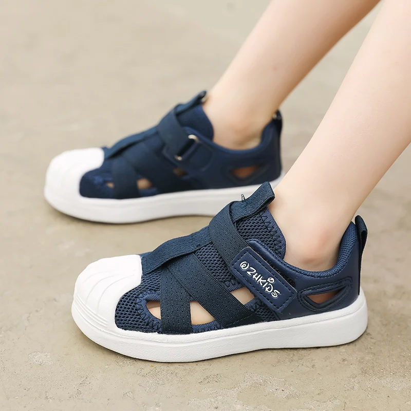 Nouvelles sandales de sport respirantes pour hommes, femmes et enfants, chaussures de plage pour enfants