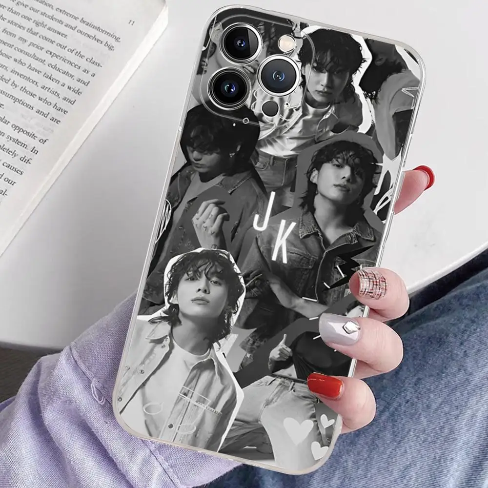 E-Euphoria J-Jungkook-K-KPOP Phone Case Silicone Soft for iphone 15 14 13 12 11 Pro Mini XS MAX 8 7 6 Plus X XS XR Cover