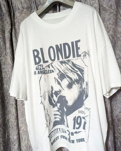 بلوندي قميص شقراء سوداء قصيرة الأكمام القطن تي شيرت المرأة الصيف القطن تي شيرت زوجين نفس الشارع الشهير #1