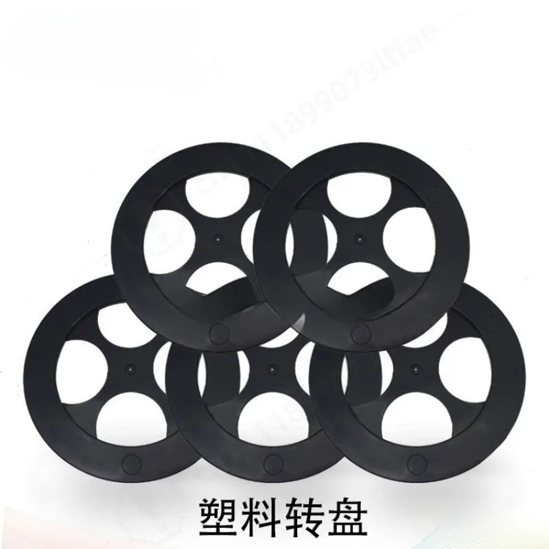 Plastic Ball Bearing Swivel Plate PP PVC Rotating Turntable Hardware Accessory for Display Stand Furniture Heavy Duty Rotating