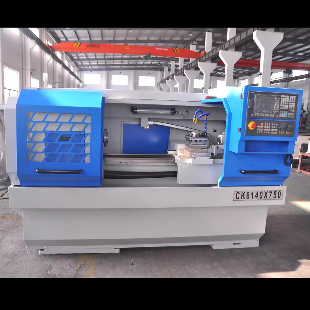 Automatic Hine CK6140/750Mm Turning Hines Cnc Metal Lathe Fanuc