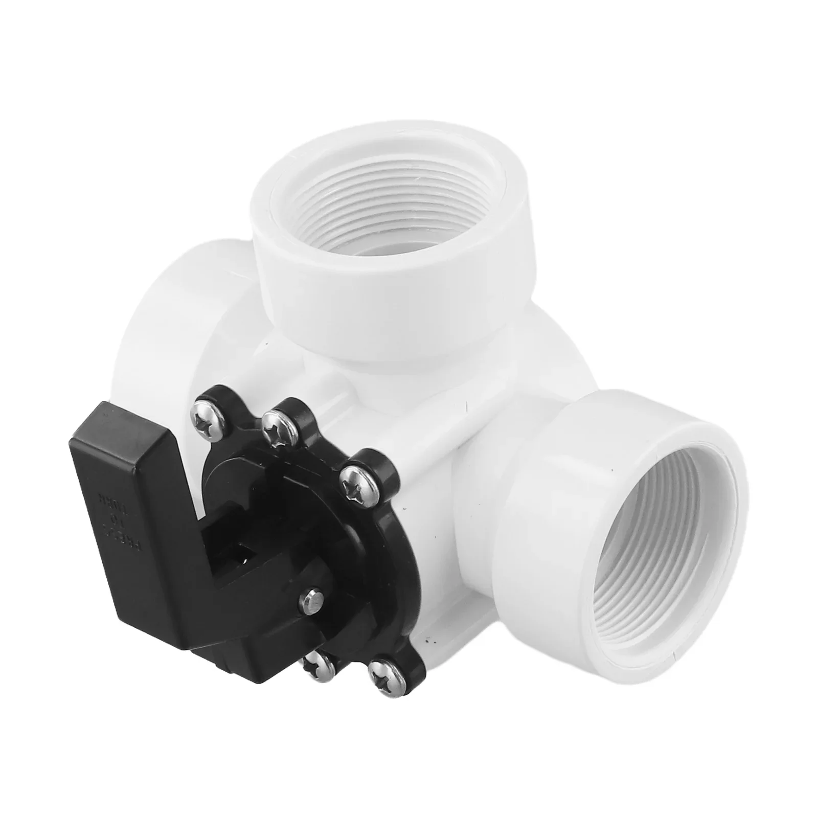

1.5" PVC Pive Slip Pool Diverter Valve Serviceable Insides Stainless Steel Turning Handle Brand New High-quality Materials