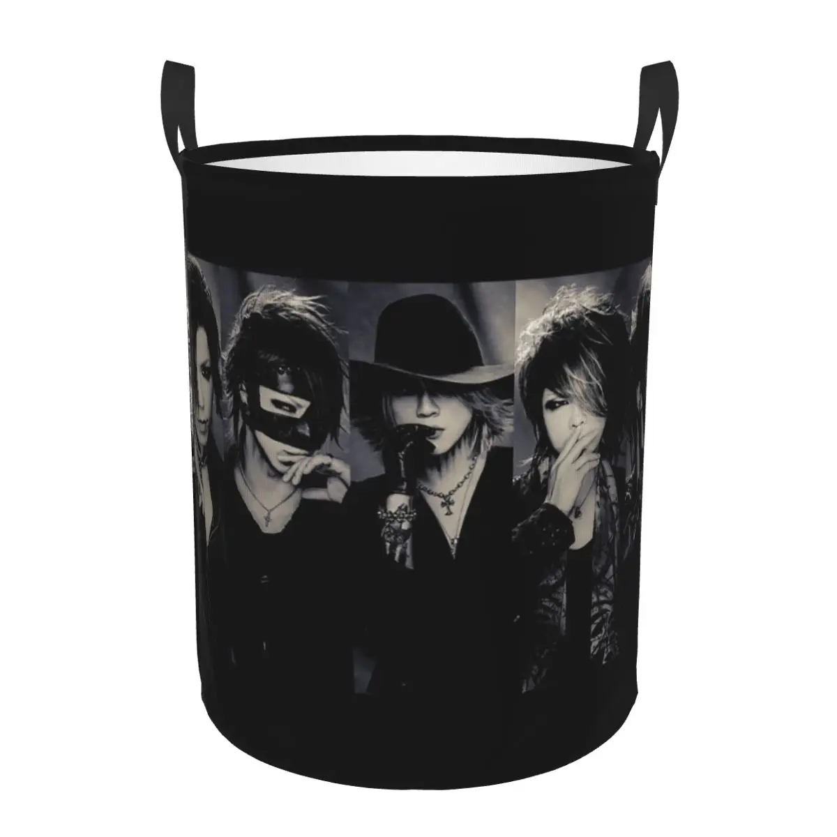 

Япония Rock The Gazette Band Складные корзины для белья Брядная одежда Игрушки Корзина для хранения мелочей Большая водонепроницаемая корзина для дома