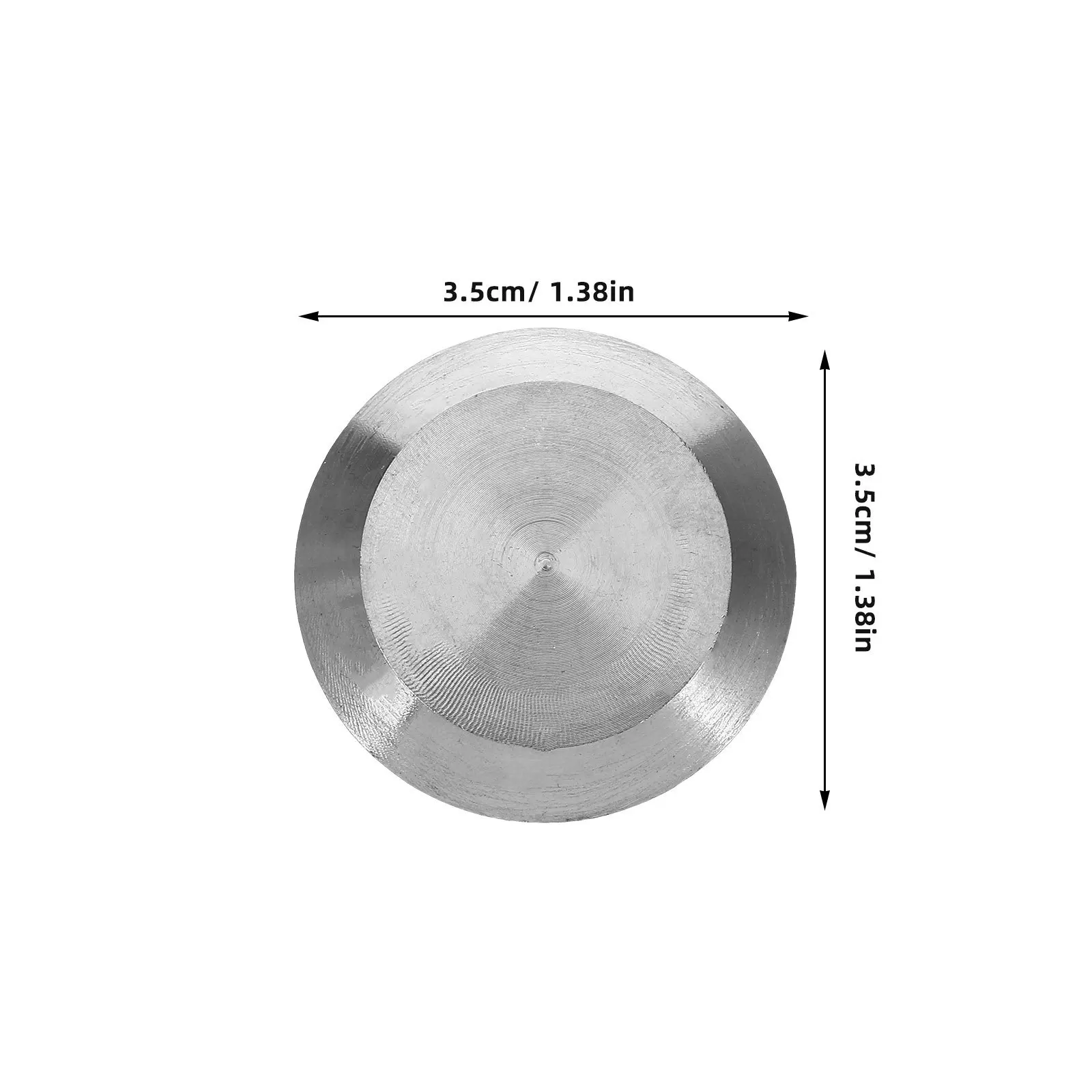 10 قطعة اللمس رصف مسمار ترصيع 3.5x3.5 سنتيمتر قوية الفولاذ المقاوم للصدأ أعمى الطريق لوحات عدم الانزلاق علامات السلامة للمدارس المستشفيات