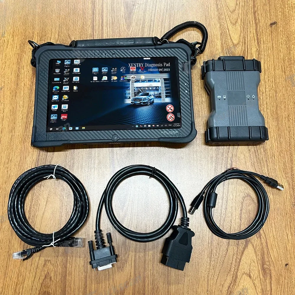 For MB STAR C6 Diagnosis VCI Multiplexer DoIP with V2024.6 Software Xentry das wis epc Car Diagnostic Tool with Xplore tablet