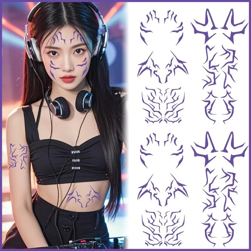 

Kpop охотники на демонов Руми Кан реквизит для косплея татуировка наклейка временная татуировка наклейка Руми татуировка наклейка для Хэллоуина подарки
