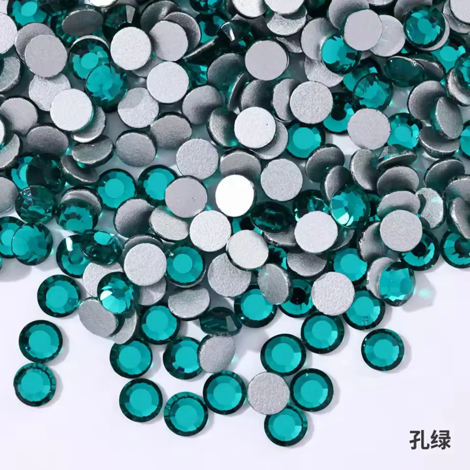 ss6-ss30 Crystal Rhinestones Non Hot Fix Flat Back Strass & Fabric Garment rhinestones for nails Decorations