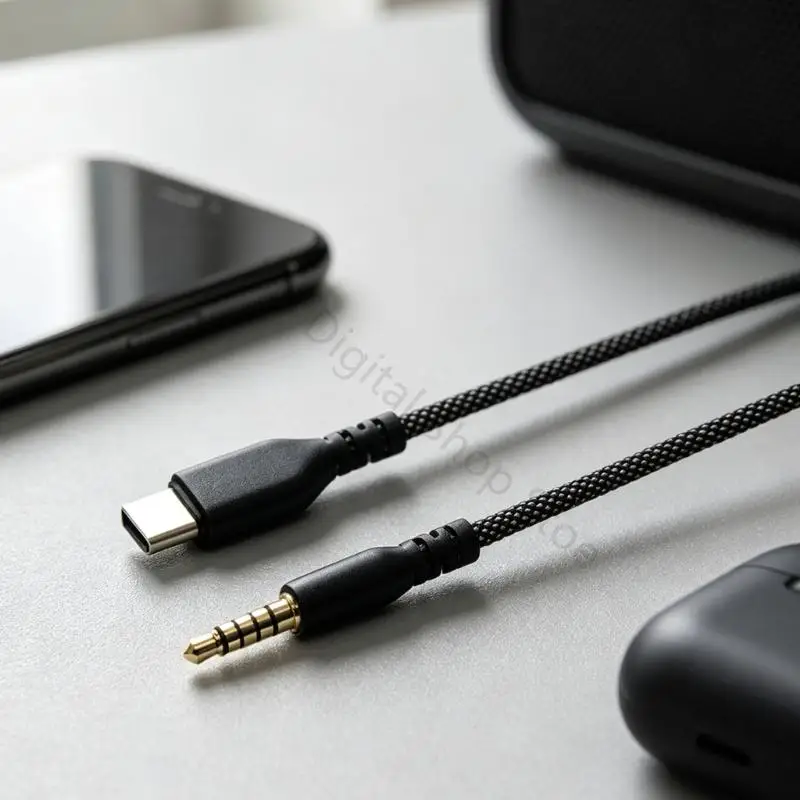 96BA USB C Headsets Ersatzkabel für G433 G233 GPROX GPROX2 Headsets 59,06 Zoll – Detail 5