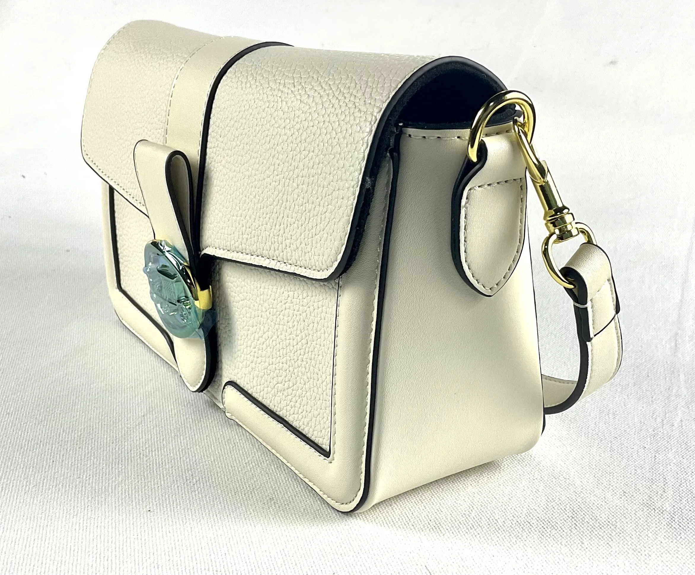 Bolso de mano de cuero sintético para mujer, Cartera de hombro Vintage, elegante, informal, a la moda, 2023