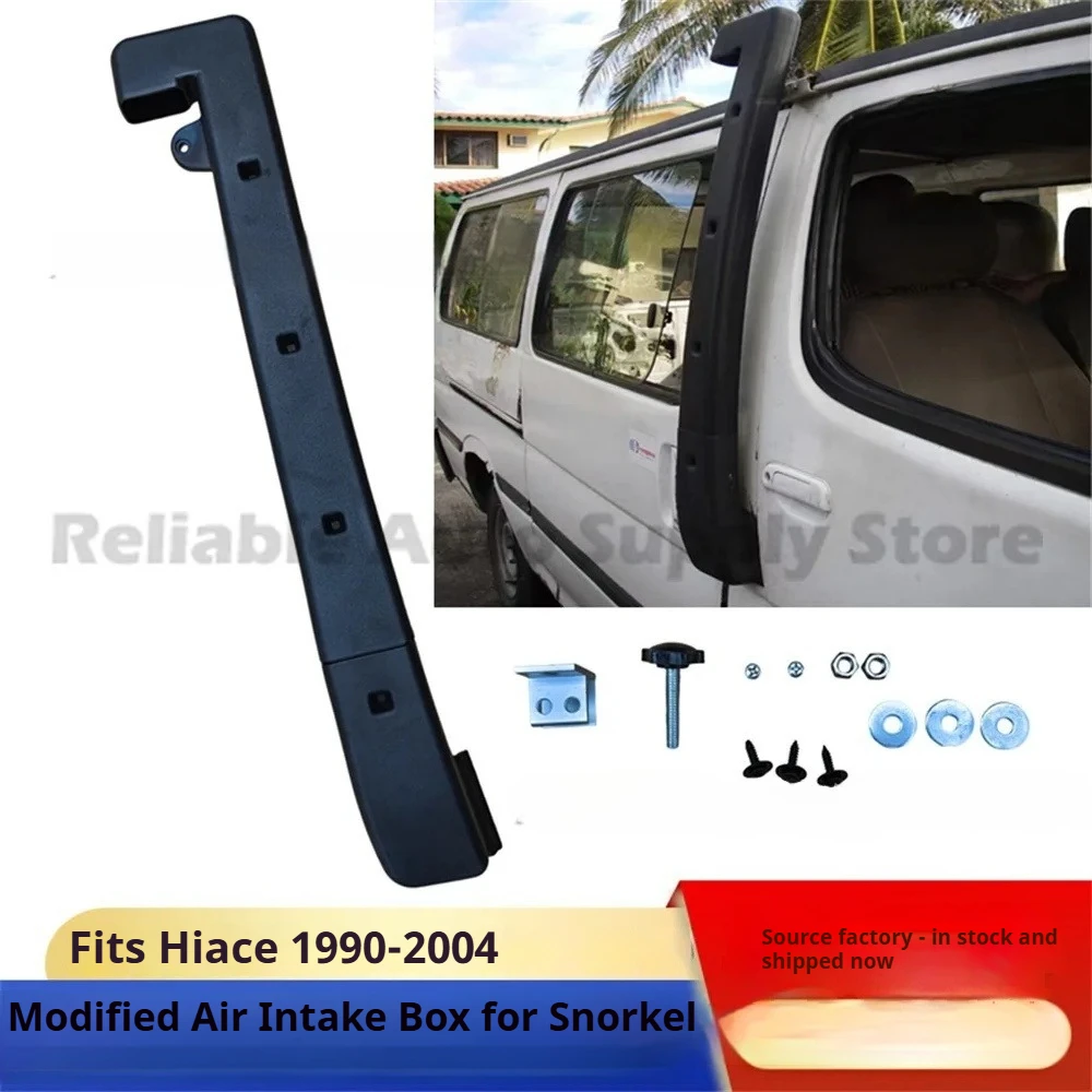 

For HIACE 1993-2004 Car Snorkel Car Air Intake Kit Universal Fit Front Right Mounted Deep Water Wading