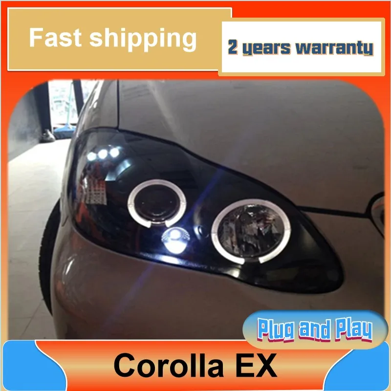 

Стайлинг автомобиля для Toyota Corolla Head светильник 2004 2005 2006-2009 Corolla передняя фара DRL поворотный сигнал Ближний дальний проектор Объектив