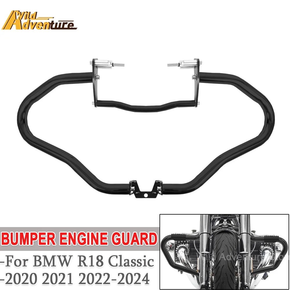 

Защитная дуга (крэшбар) для мотоцикла BMW R18 Classic 2020-2024, защита двигателя, бампер, аксессуары для защиты от падений