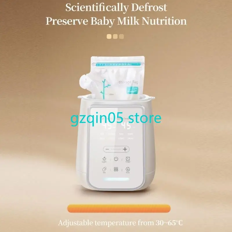 H055 Fast Heating Bottle Warmer for Breast Milk Formula Bottle Warmer with Timer & Night Light Multifunctional Bottle Warmer