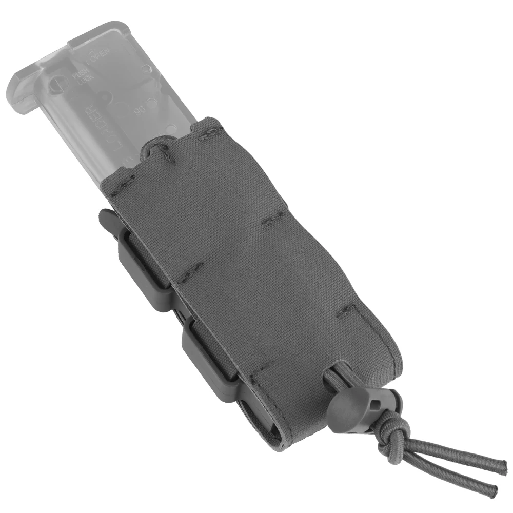 Urban Assault Dual Mag Pouch | MOLLE Compatible 9mm & 5.56 Magazine Holder | For Wilderness Adventure Accessories