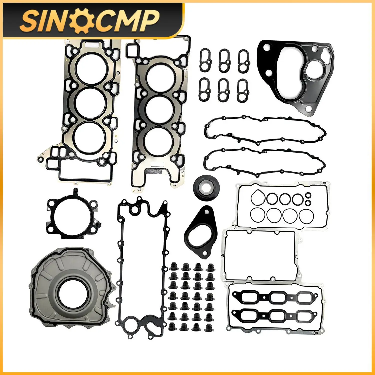 

1set Engine Gasket Set AJ126 For Jaguar Land Rover Engine Gasket Set 3.0L V6 AJ126 Automobile Professional Accessories