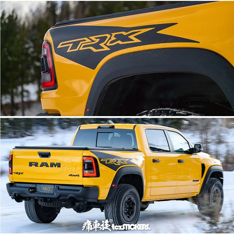 

Car Sticker For Ford Dodge Ram Trx 2023 2024 Vinyl Film Decal Pegatinas Para Auto Accesorios Para Automovil