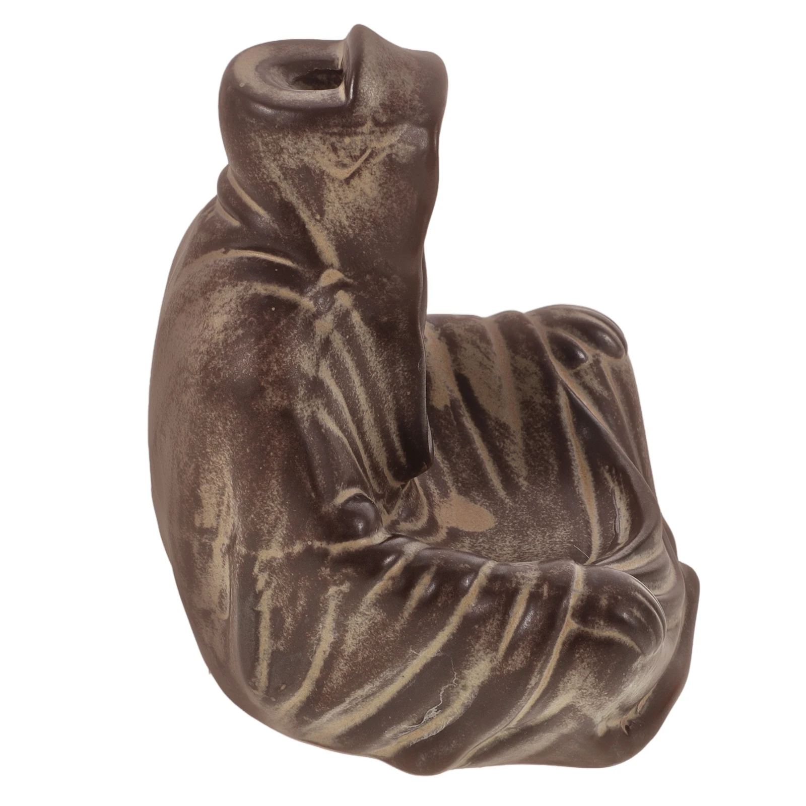 

Creative Ceramic Incense Burner Retro Censer Decor Waterfall Cone Holder Room Aromatherapy Middle Eastern Festival