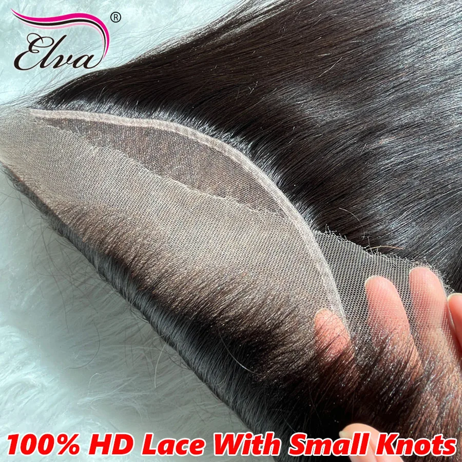HD Lace Frontal Closure with Bleached Knots