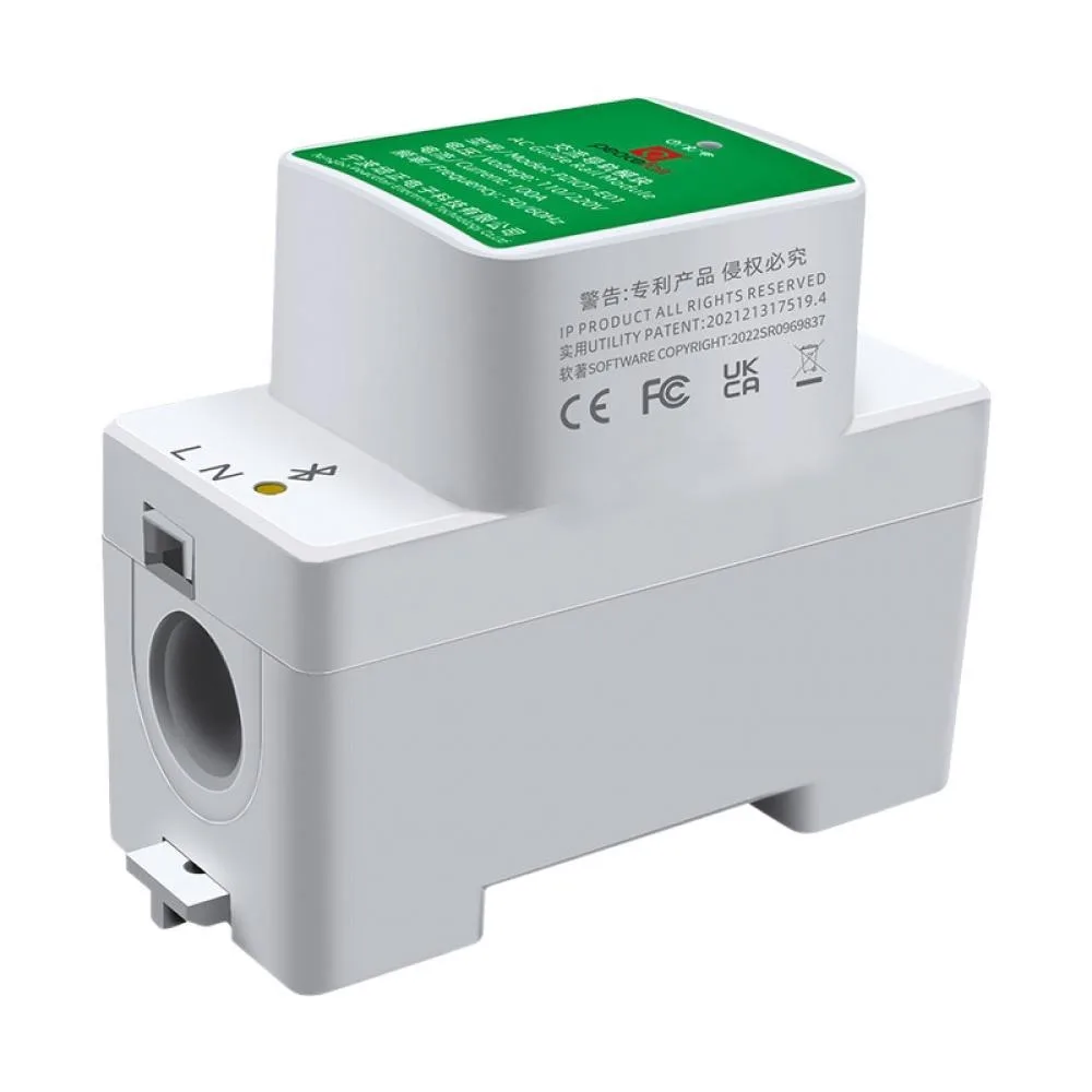 6 In 1 AC Electric Din Rail Smart Power Consumption Meters Wattmeter Voltmeter Ammeter Tuya WiFi Smart Single Phase Energy Meter