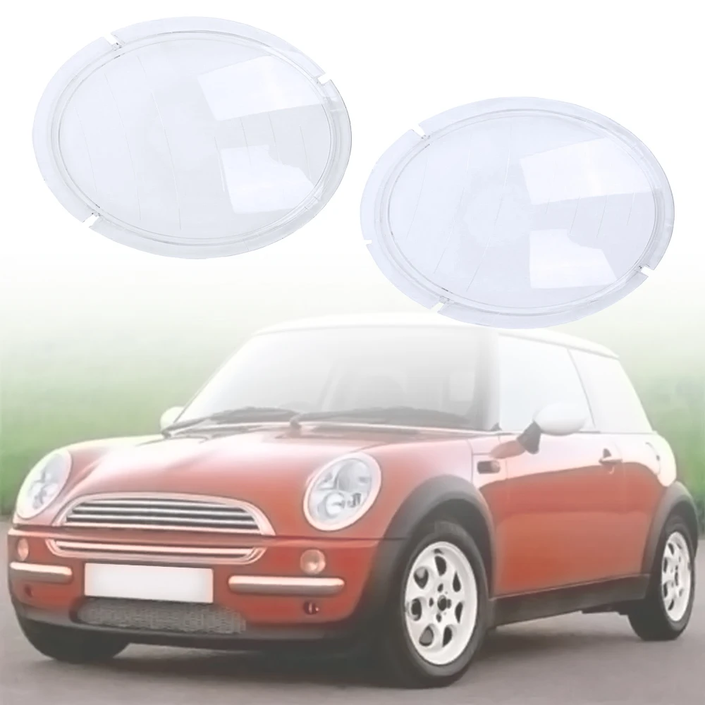 

Car Front Headlight Lens Cover Clear Lens Lampshade Headlamp Shell For MINI R50 R52 R53 2001-2006 63126911701 63126911702