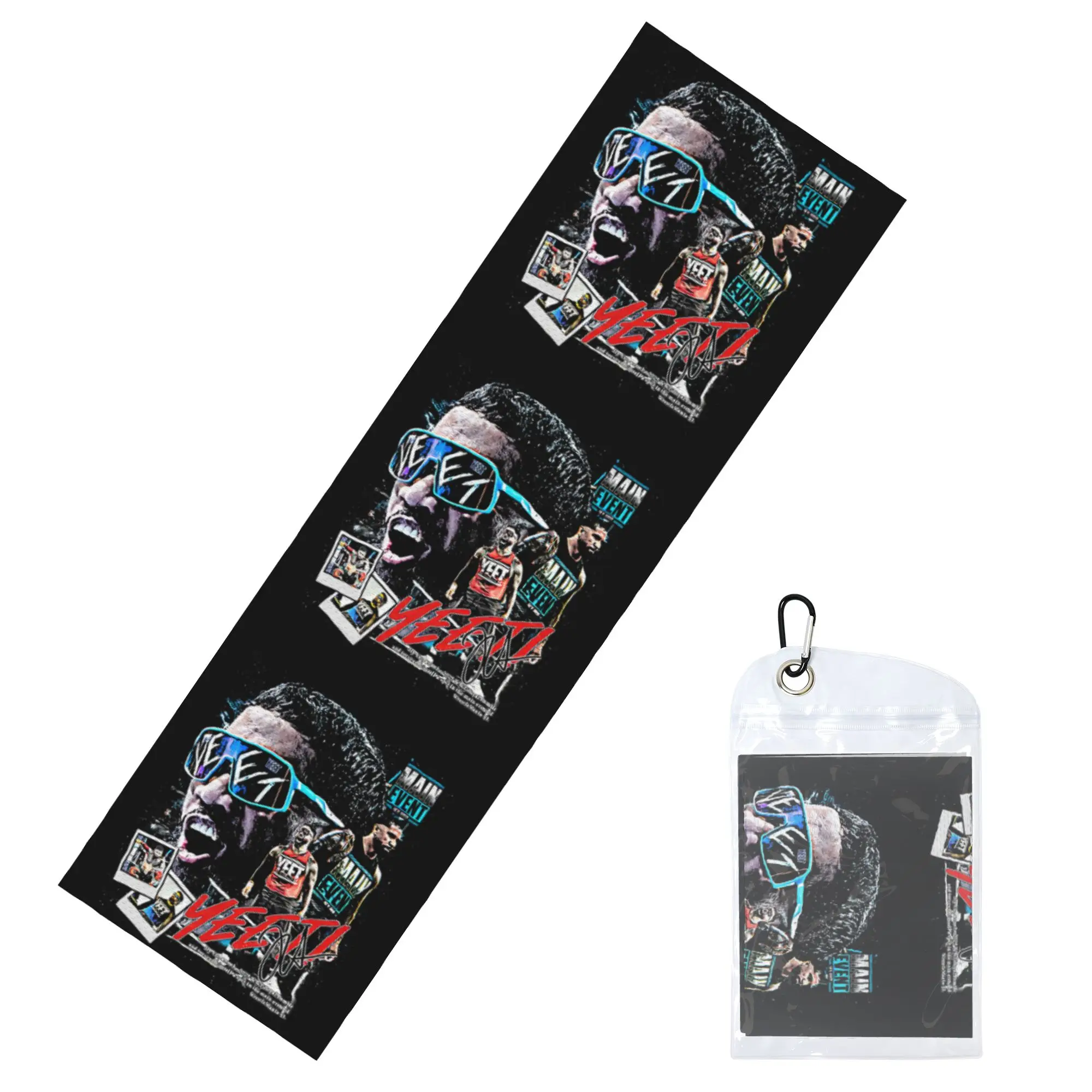 Jey Uso Yeet Wrestling Art Cold Exercise Towel   Super Soft Breathable Instant Cooling Towel Swimming Towels