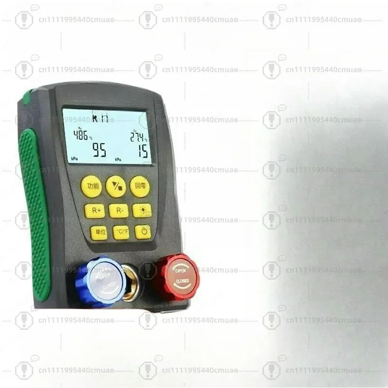Automotive Air Conditioning Vacuum Pressure Gauge, Air Conditioning Temperature Tester, Valve Tools