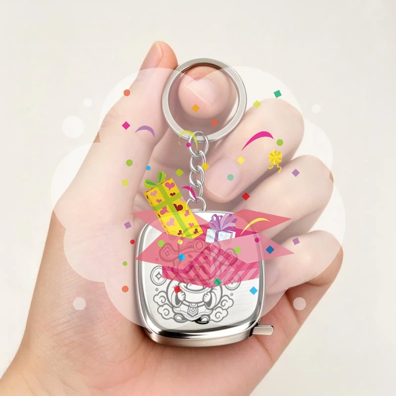 Mini Retractable Tape Measure Keychain 3ft Waterproof Portable Pocket Measuring Tape for Hiking Camping Outdoor Use