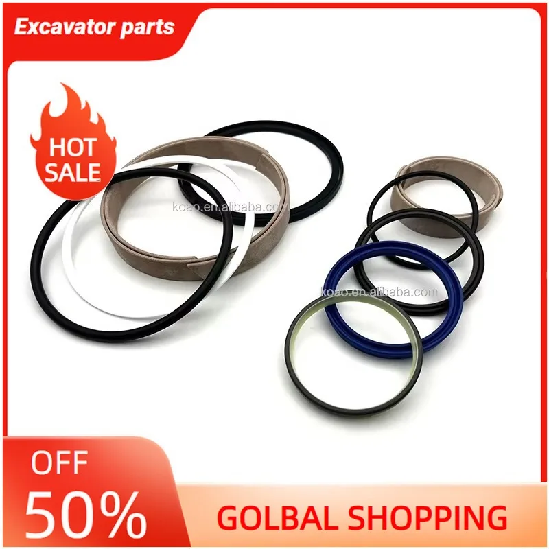 

For VOE11709832 Seal Kit for VOE EC140 EC160 EC210 EC240 EC290 EC360 EC460 Tilt Cylinder Repair For L90E L90F Models