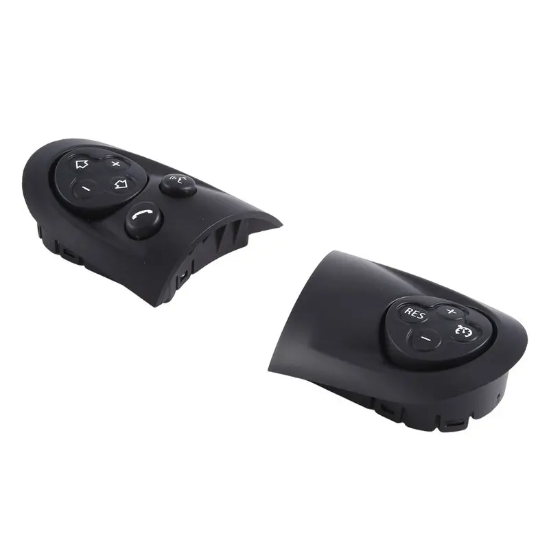 【Price Drop !!】 Audio Cruise Car Steering Wheel Control Switch Trim Cover Black Multifunction For BMW MINI Cooper R55 R56 R57 R5