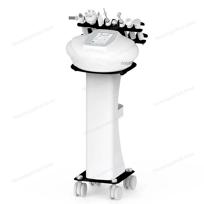 Newest Design High Frequency 8 In 1 Facial Skin Management Instrument Multi-functional Beauty Equipment Skin Care Beauty Spa Use