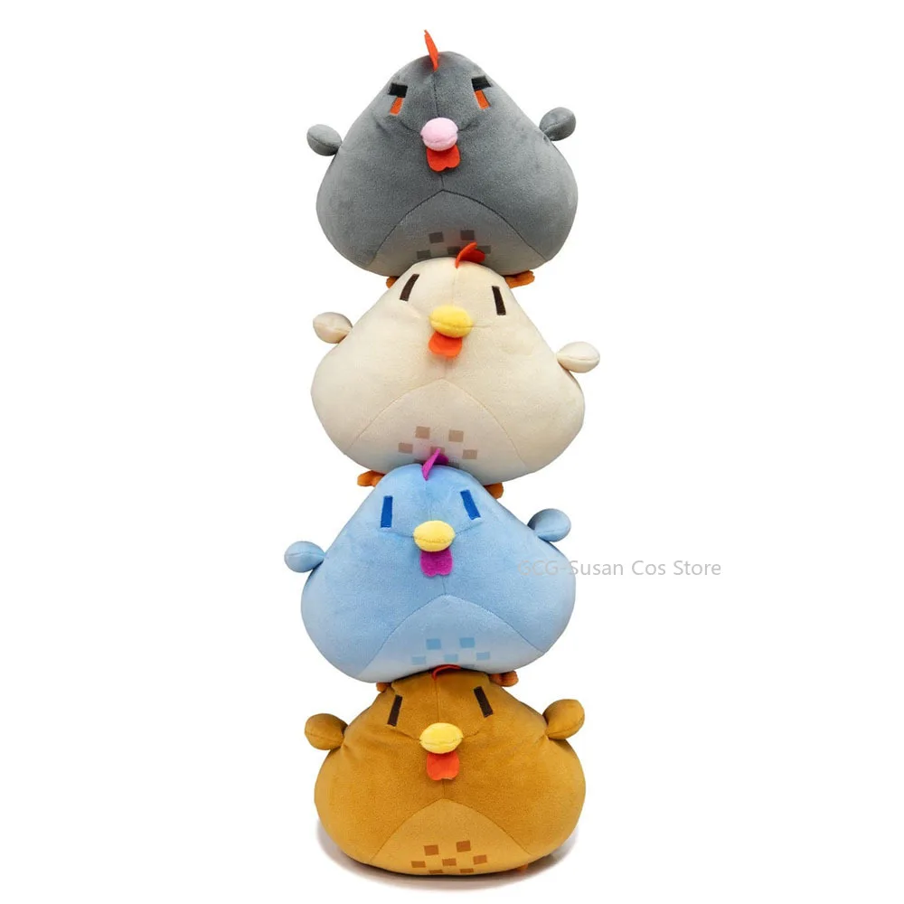 Stardew Valley Chicken Pillow cosplay DIY accessories Stardew Valley Game Peripheral Plush Cosplay Prop Halloween Doll