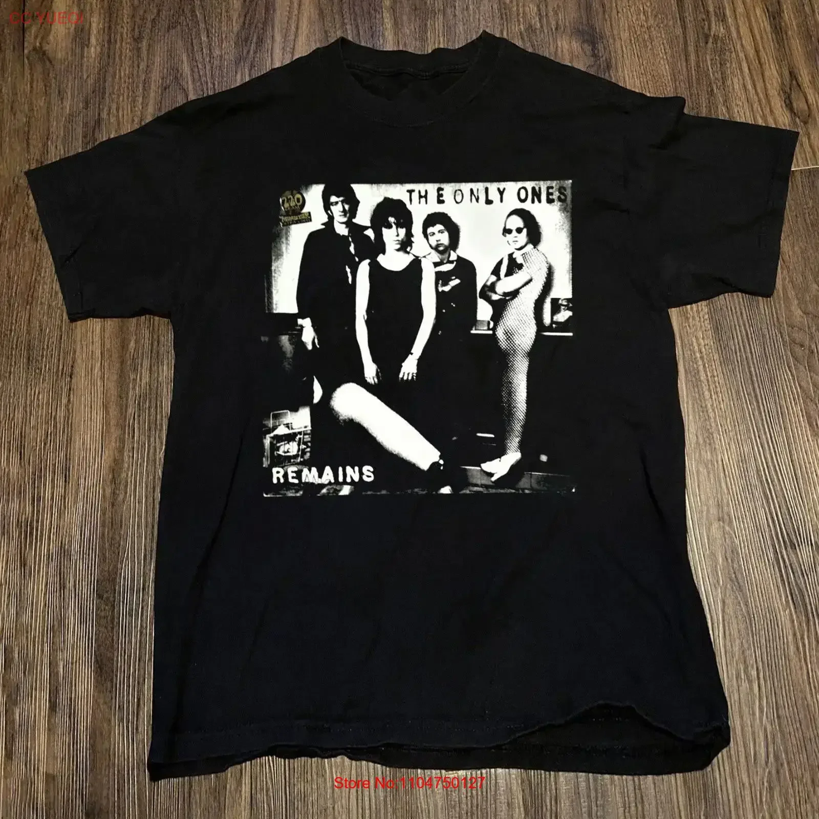 The Only Ones band Remains Album SOng T Shirt All Size DI775 vintage Washed streetwear Unisex Stylish Top For Everyday Wear