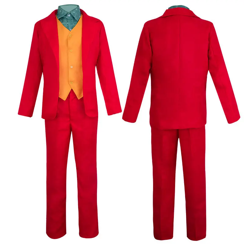 

Halloween Joker Costume For Men Featuring Joaquin Phoenix's Style DC Character Street Fashion And Suitable For Dance Parties