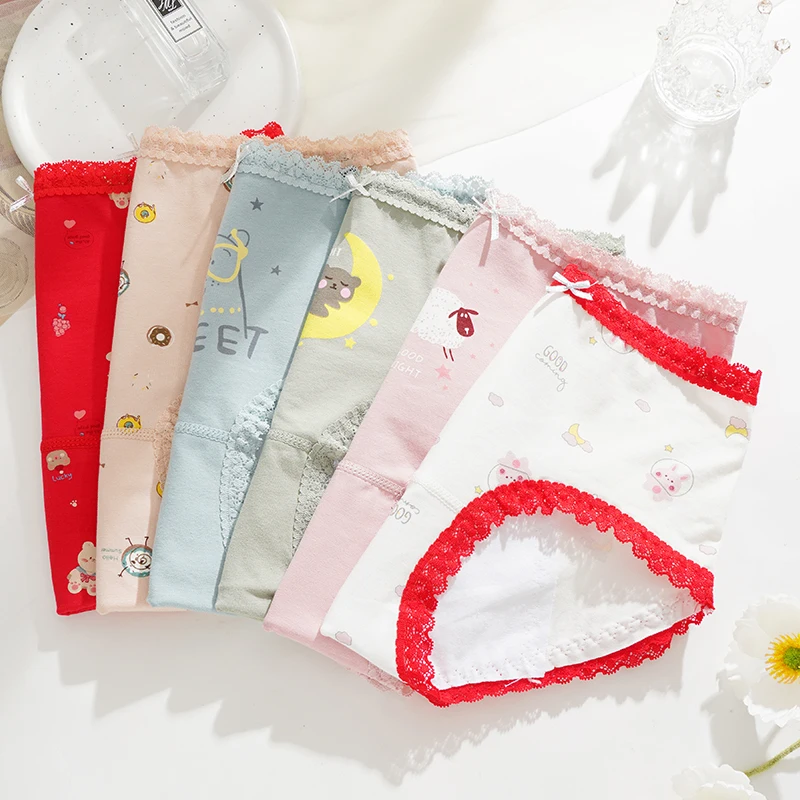 Lingerie Absorbency Comfortable Menstrual Panties for Women Leak Proof Briefs Cotton Physiological Underwear Period Underpants