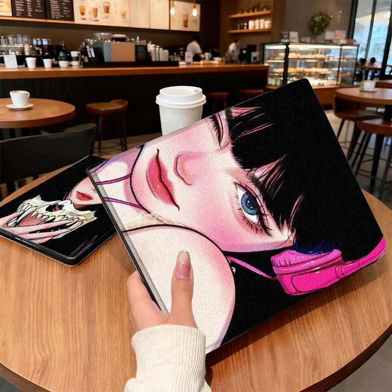 

Cartoon Beautiful Girl Art Tablet Case For Vivo IQOO Pad Air Pad3 IQOO Pad5 Pad2 Pad3 SE Pro 11.5 12.1 12.3 13 Inch