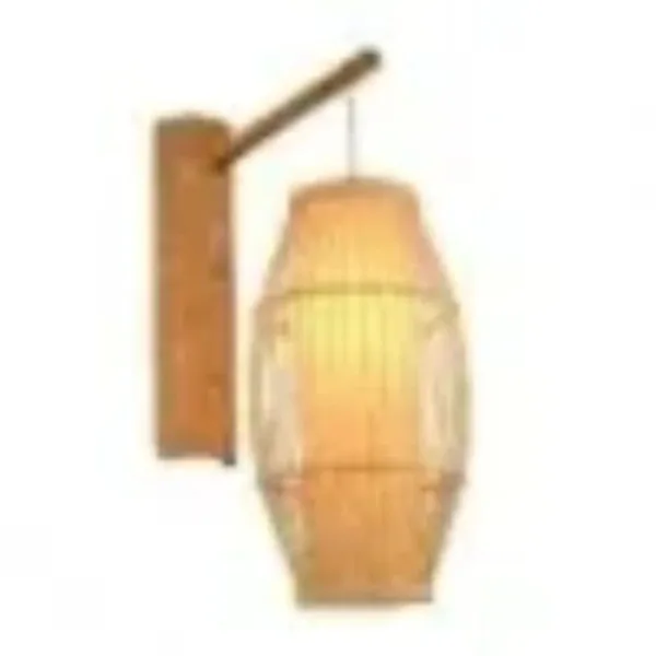 

New Chinese wall lamp South East Asia bamboo bedside bedroom aisle corridor door study lamp retro bamboo lamp
