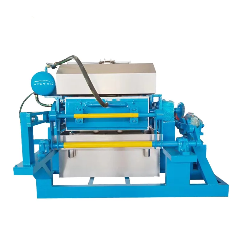Egg Tray Machine Industrial Pulp Molding Production Equipment Paper Egg Carton System Waste Paper Recycling Packaging Industry view 3