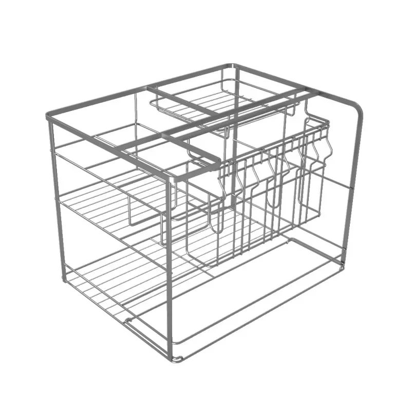 

Basket Kitchen Cabinet Nano Dry Plating Kitchen Cabinet Drawer Shelf Seasoning Basket Storage