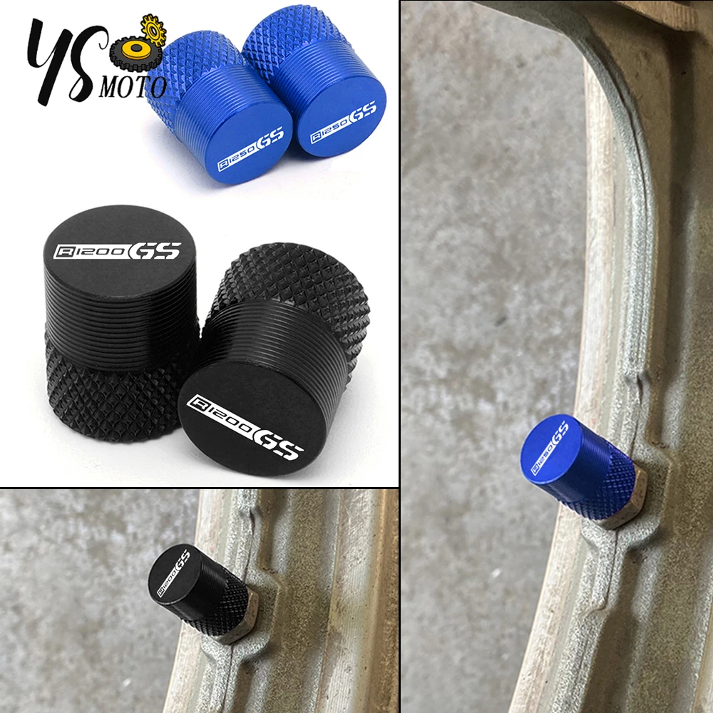 For BMW R1250GS R1200GS LC ADV GSA R 1250 GS Adventure Motorcycle Accessorie Wheel Tire Valve Stem Caps CNC Airtight Cover