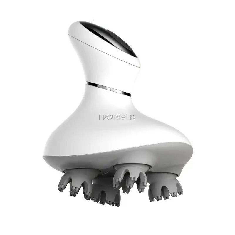 

3D Waterproof Electric Head Massager Wireless Scalp Massage Anti-hair Loss Whole Body Vibration Massage Scalp Massager