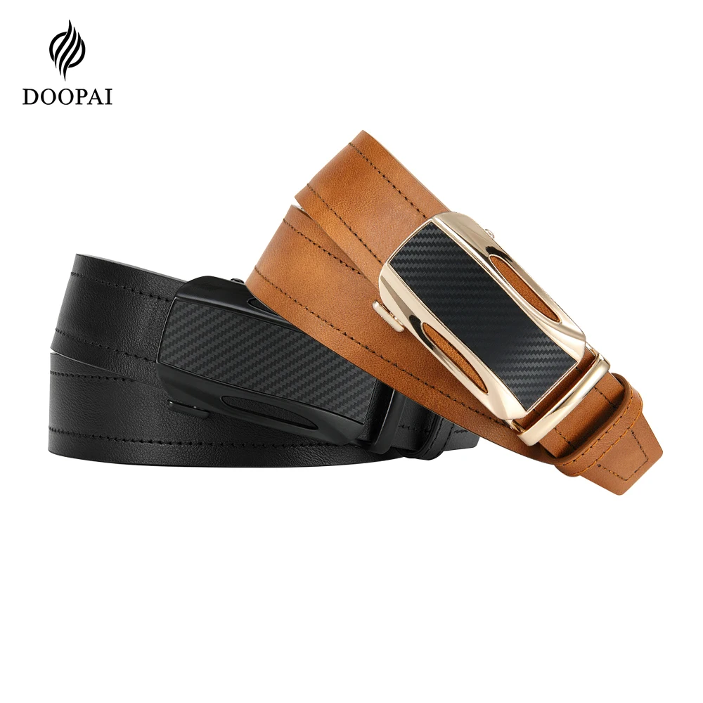 

Men's High-quality PU Belt Automatic Sports Car Brand Fashionable Automatic Buckle Belt Black Men's Belt Multiple Colors