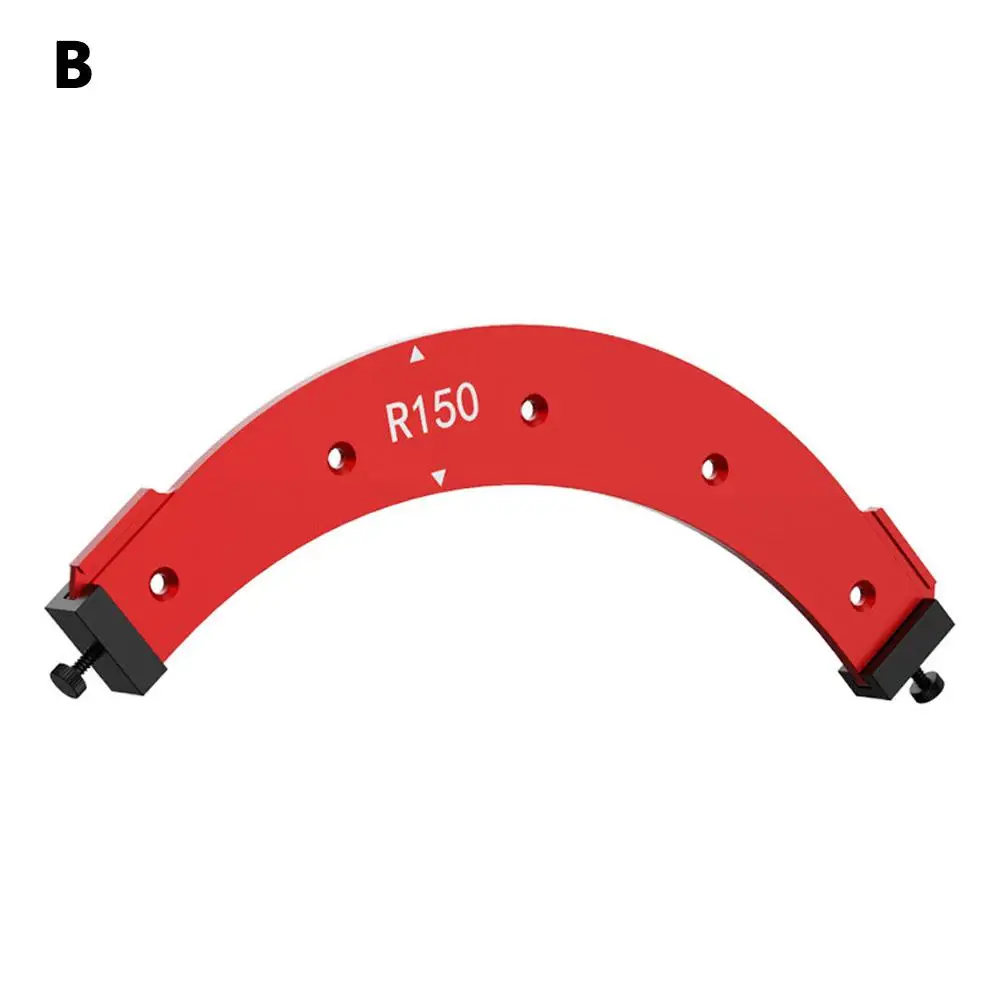 Woodworking Inside Outside Corner Large Arc Mold Trimming Corner Curved Chamfer Trimming Tool Auxiliary Template Machine Cl Z8s7