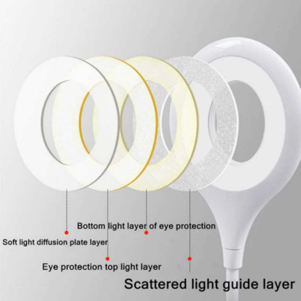 LDHLM USB Direct Plug Portable Lamp Dormitory Bedside Lamp Eye Protection Student Study Reading Available Night Light