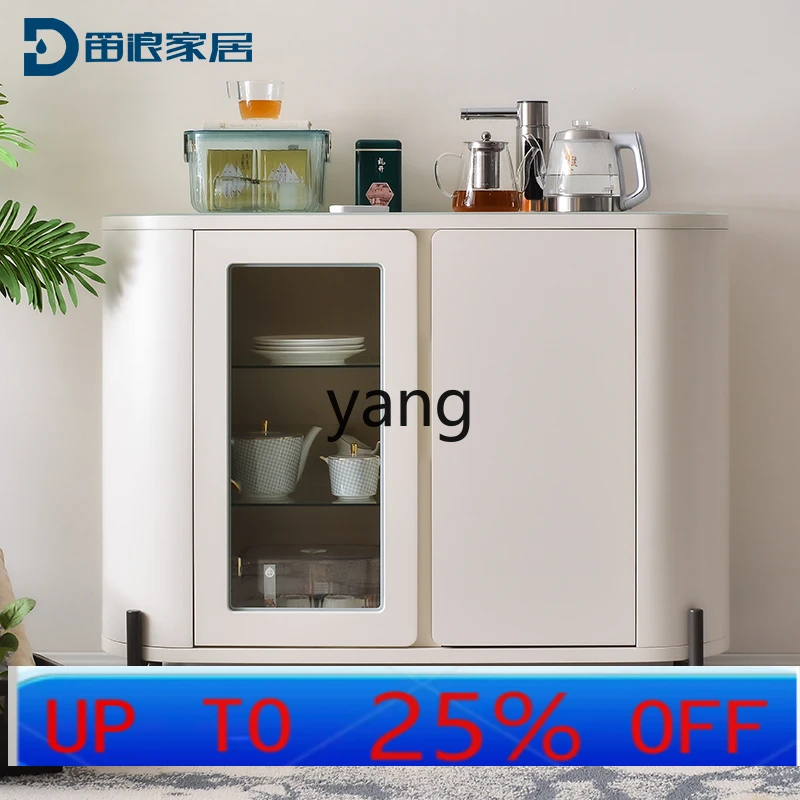 LH  solid wood tea bar machine household automatic voice high-end intelligent belt disinfection integrated cabinet