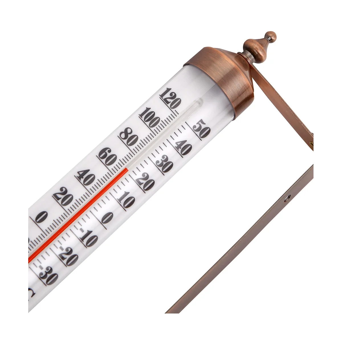 10 Inches New Premium Steel Indoor/Outdoor Thermometer Wireless Decorative